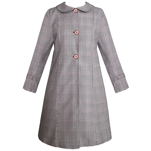 Abrigo juvenil Gerat color con gris