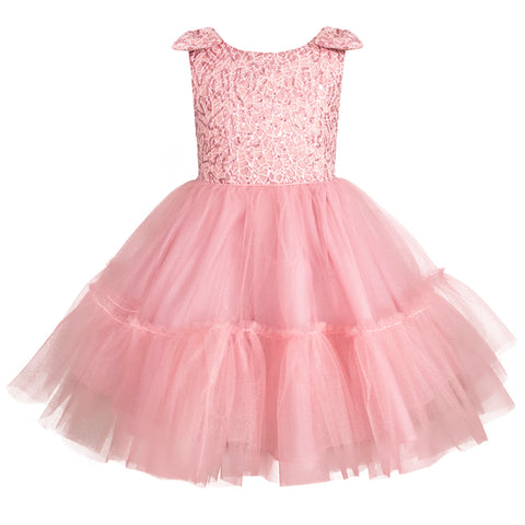 Vestido con Tutú para niñas 2 y 3 años Gerat color rosa