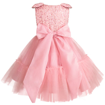 Vestido de fiesta para niña palo de rosa Gerat