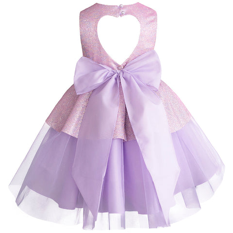 Vestido con Tutú para niñas de fiesta Gerat color lila